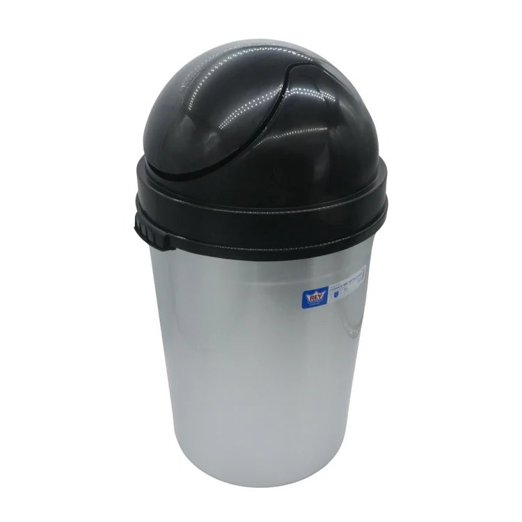 Cesto Cosmos Metalizado 60L-16G Tapa VaiVen Bolsa32