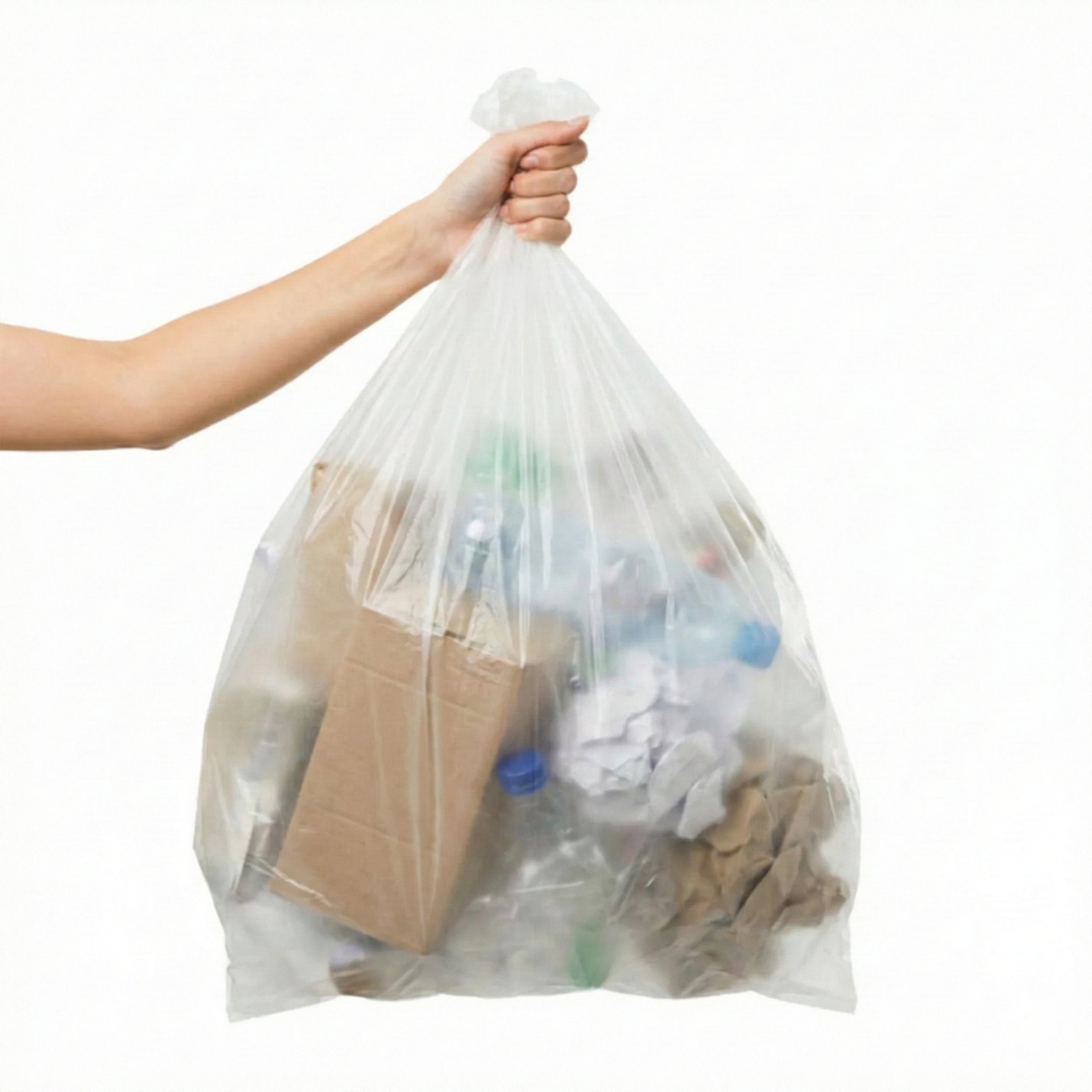 Bolsas de Basura Semi Transparentes 23×30 Caja 500 Unidades.
