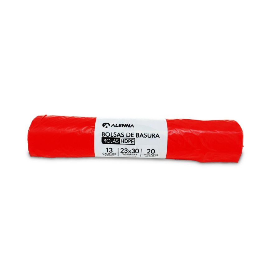 Bolsas de Basura Rojas 23×30 20 unidades